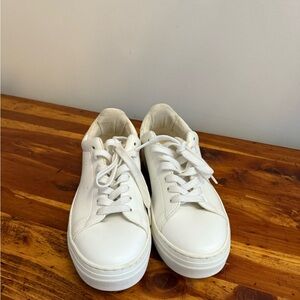 Alice + Olivia White Sneakers